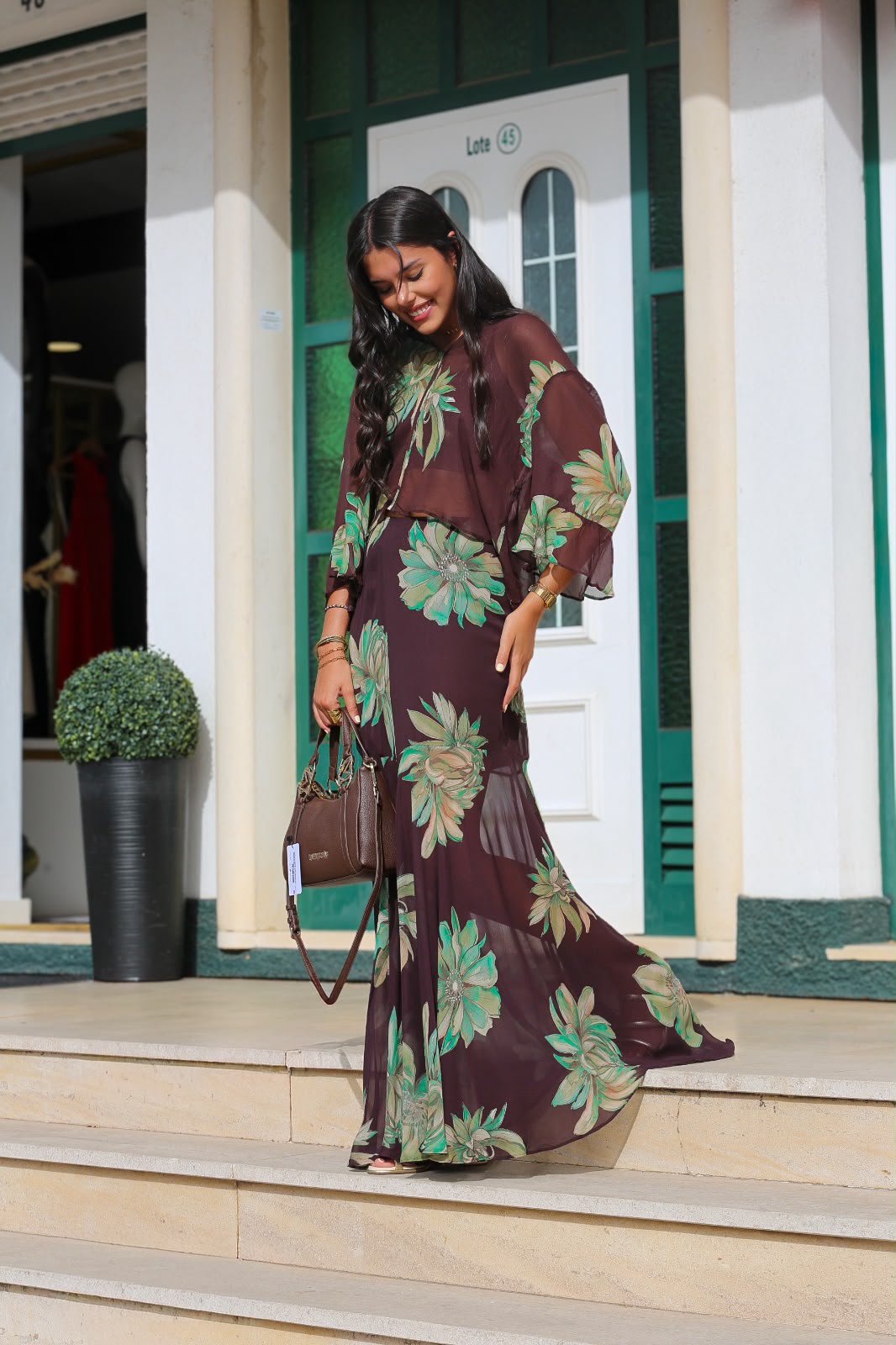 Conjunto 3 Peças Floral
