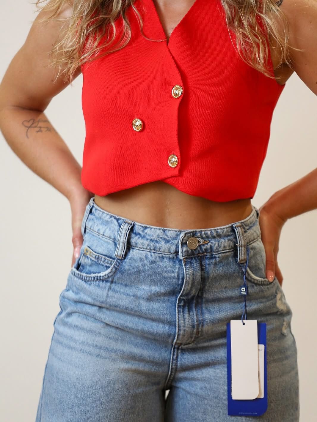 Calça Jeans Bruna Low