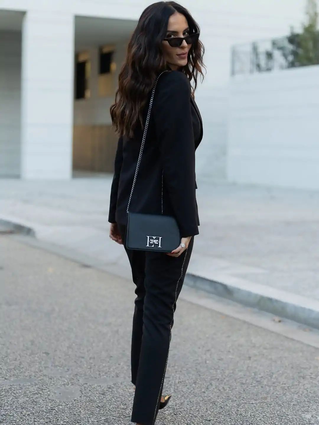 Blazer de Alfaiataria Preto Clássico