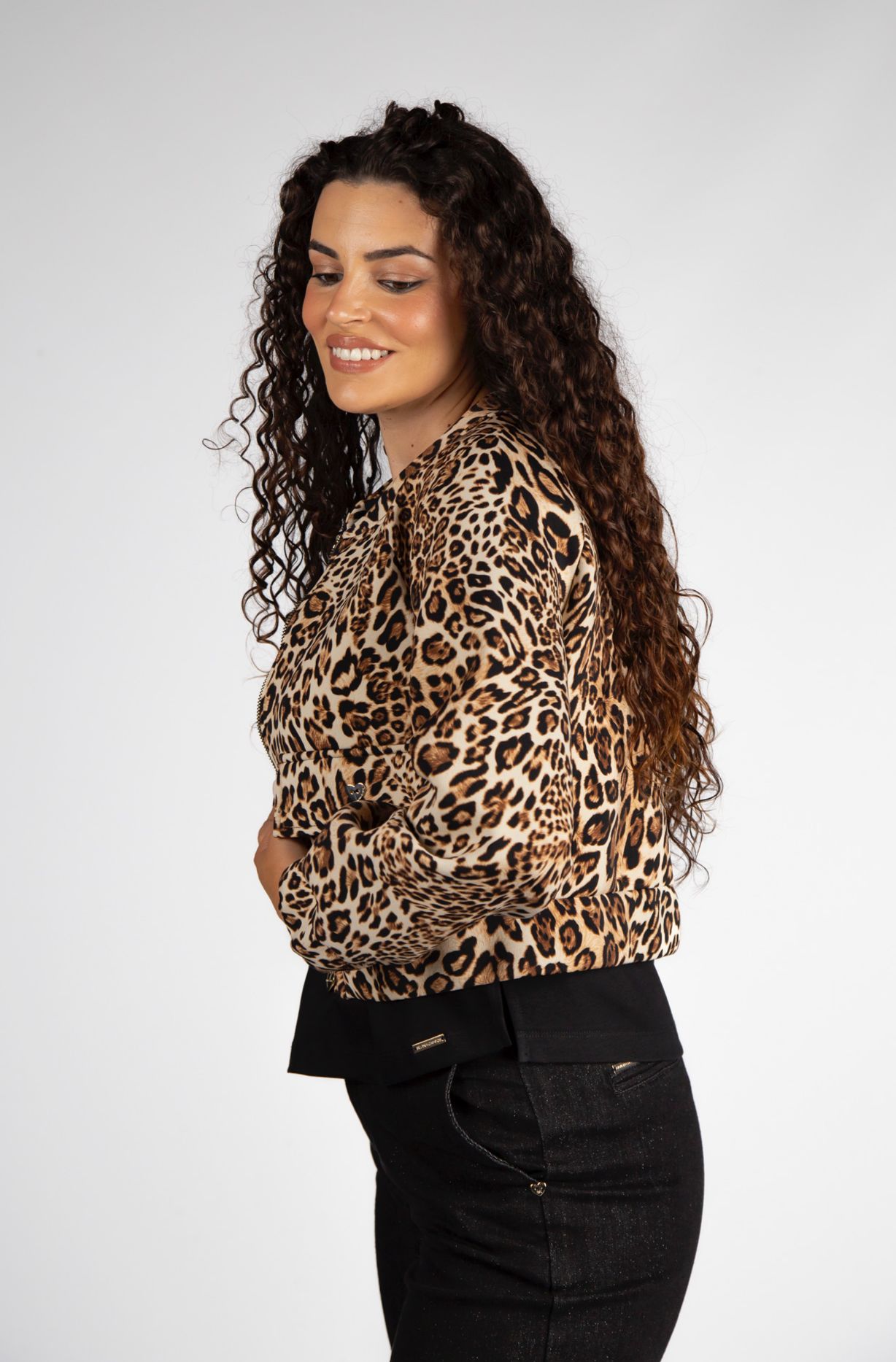 Bomber Animal Print