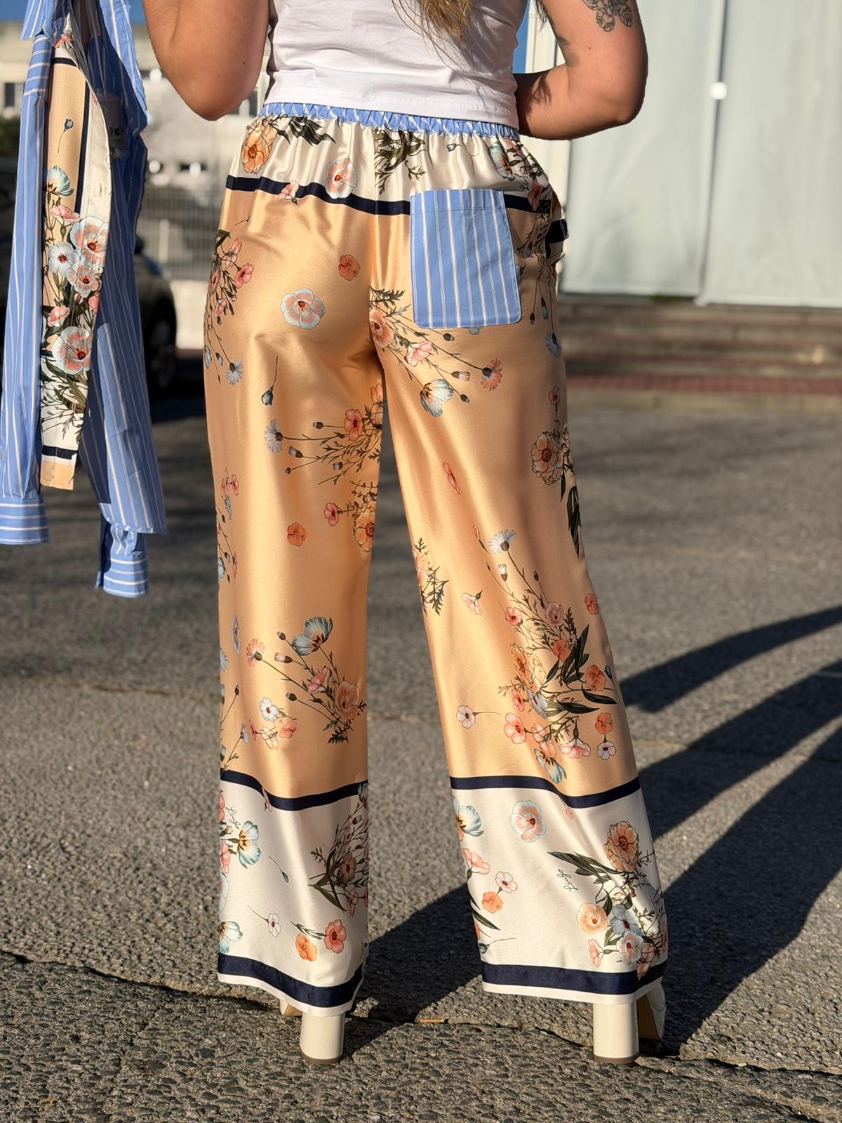 Calça Fluida Floral
