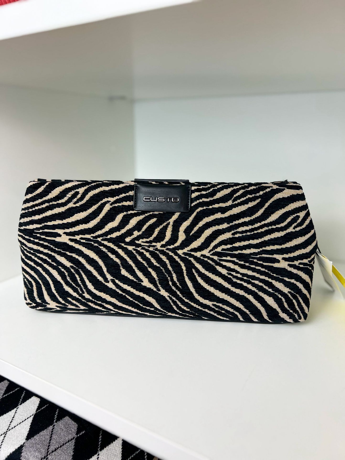 Mala Zebra com Corrente