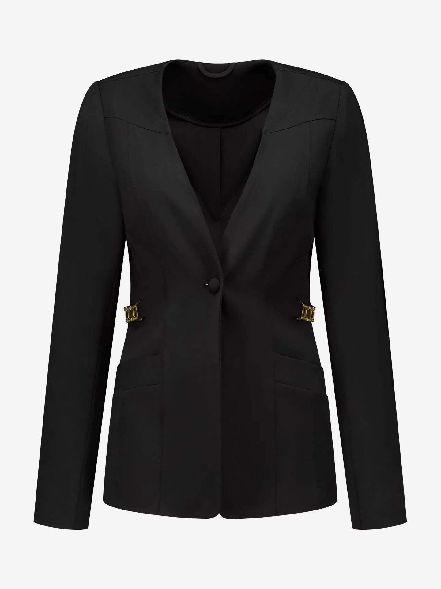 Blazer com detalhe de corrente
