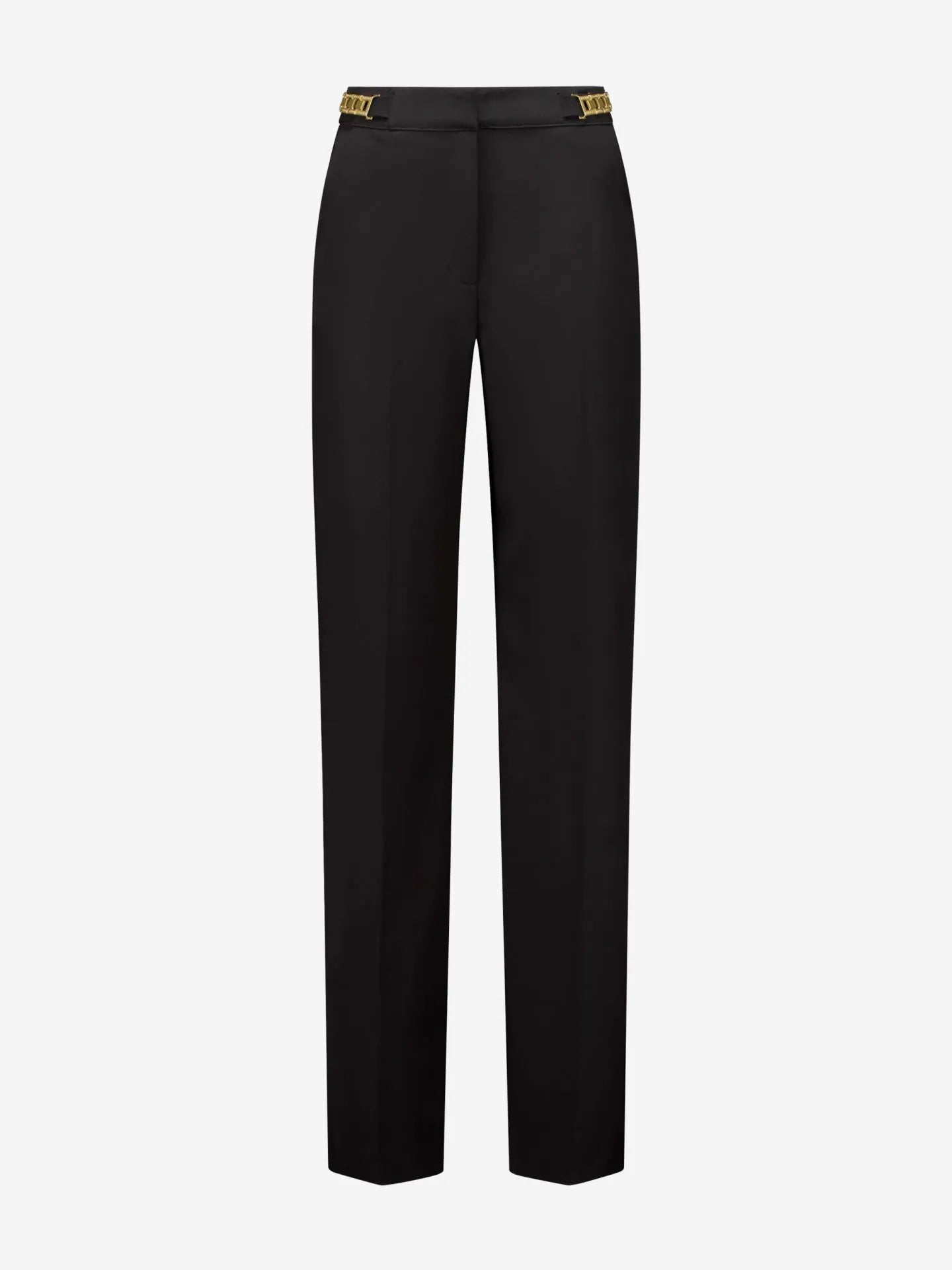 Calça com detalhe de corrente