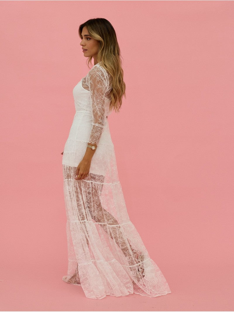 Vestido Longo Lace Romance