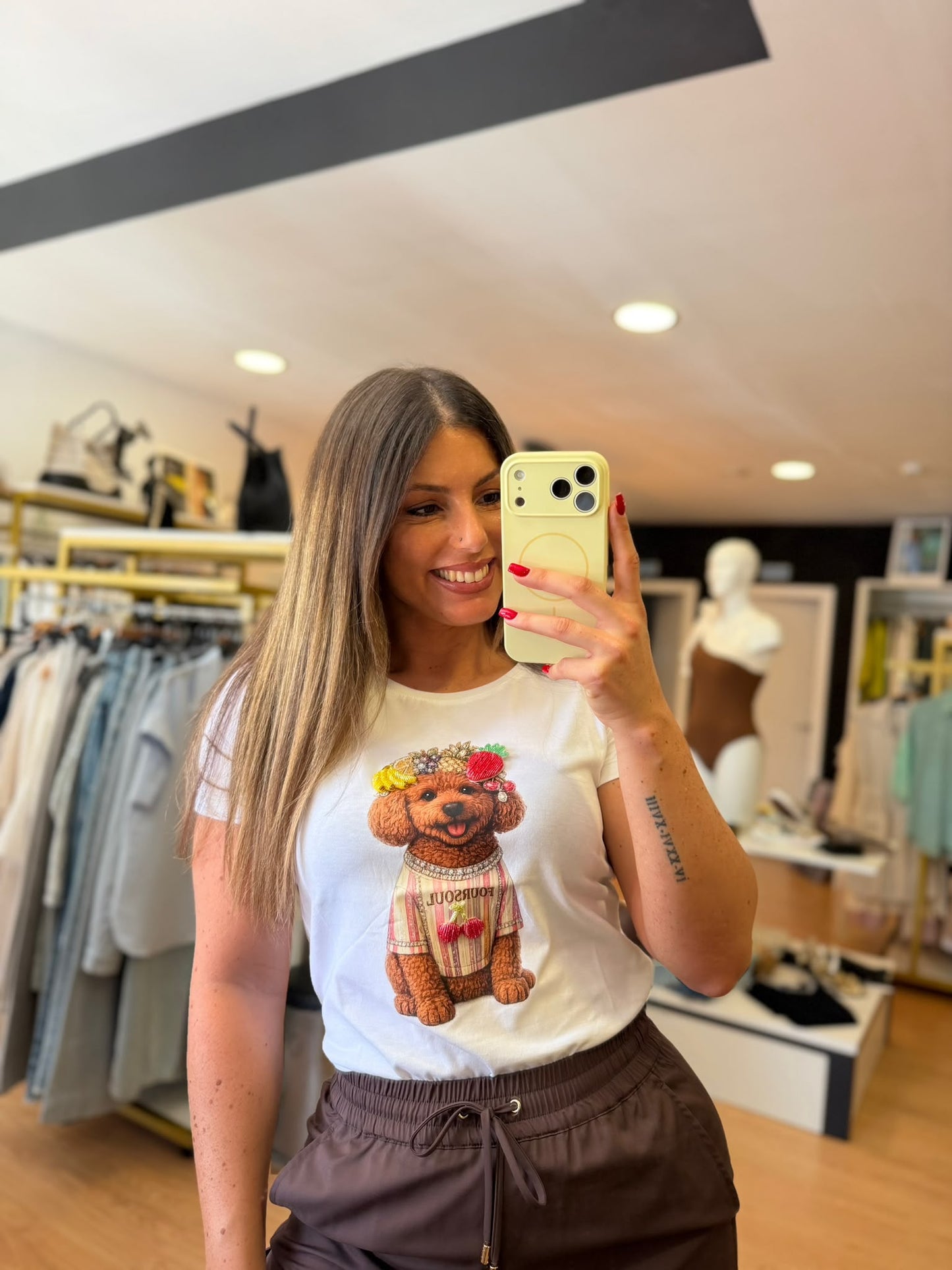 T-shirt Foursoul Cão