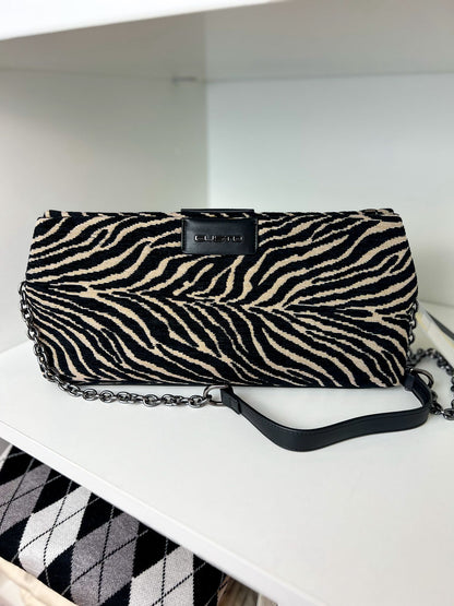 Mala Zebra com Corrente