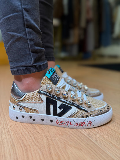 Ténis Emanuelle Vee – Dourado Premium