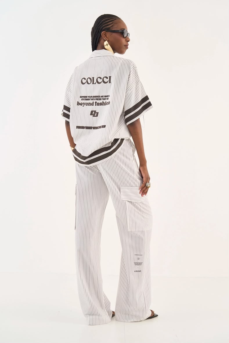 Conjunto Riscas Colcci – Camisa + Calça Cargo