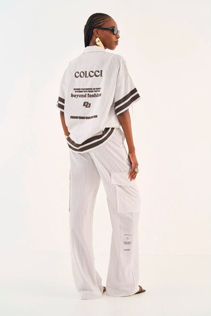 Conjunto Riscas Colcci – Camisa + Calça Cargo