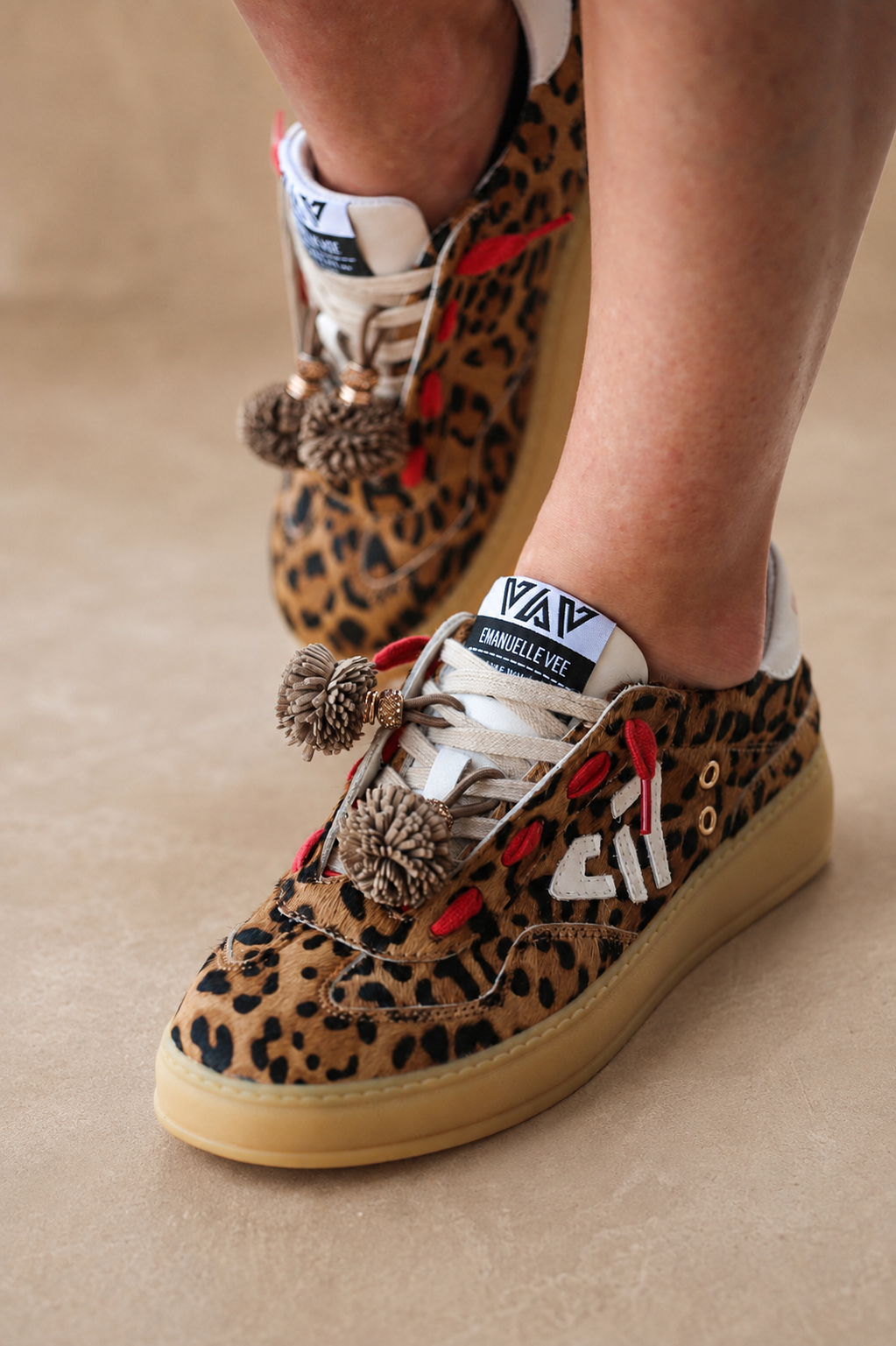 Ténis Emanuelle Vee Animal Print