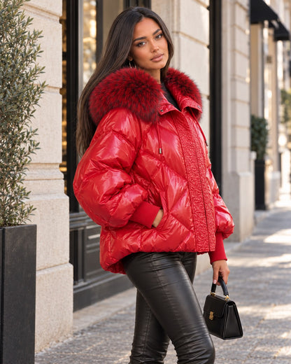 Kispo oversize Locoluxo — Vermelho