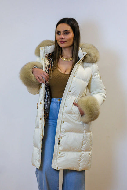 Kispo Branco com Pêlo Natural