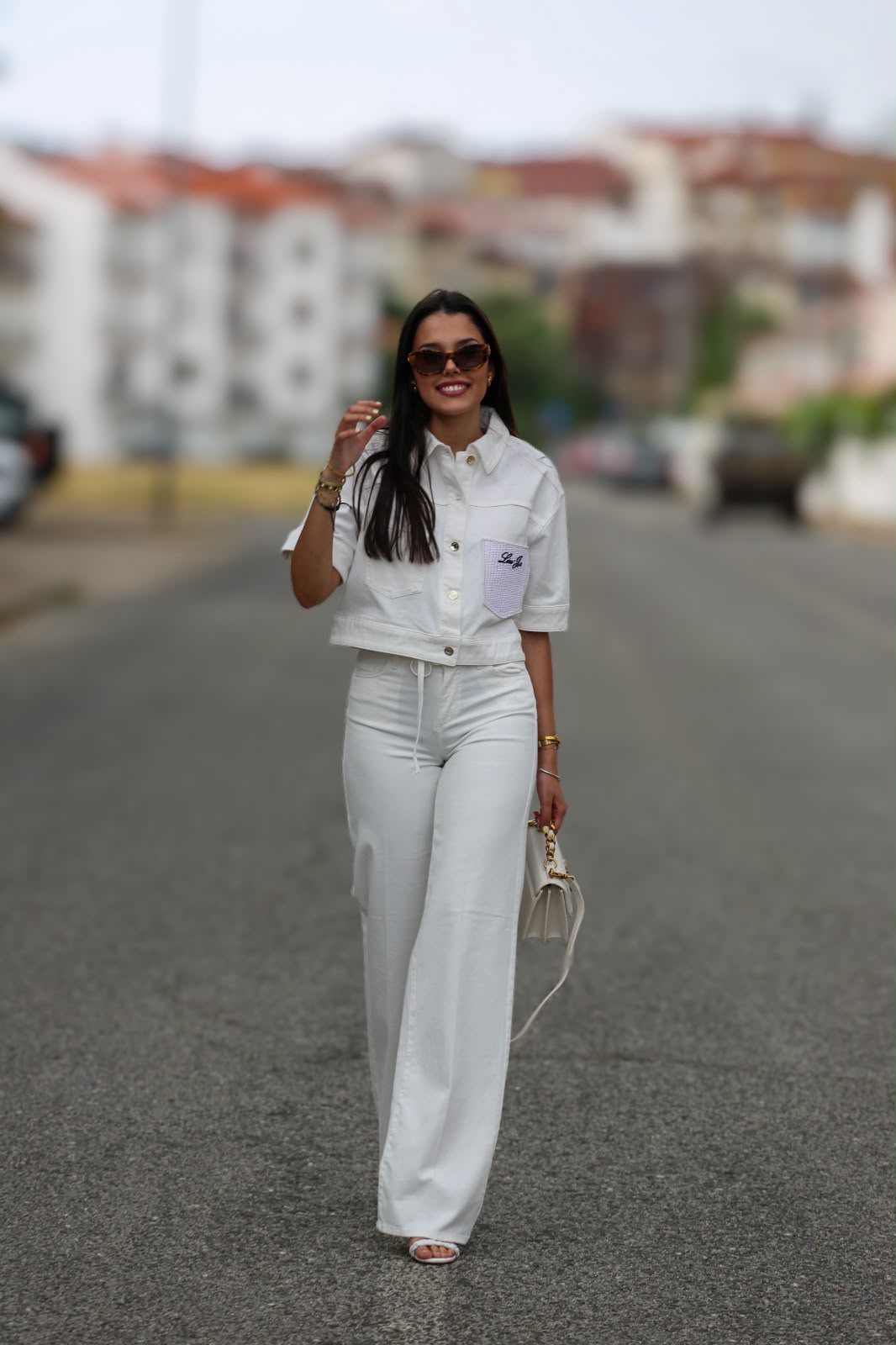 Conjunto Colete & Calça Branco
