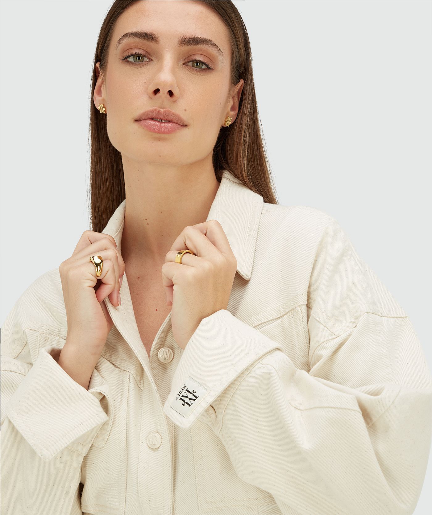 Blusa ajustada MICAH - cru