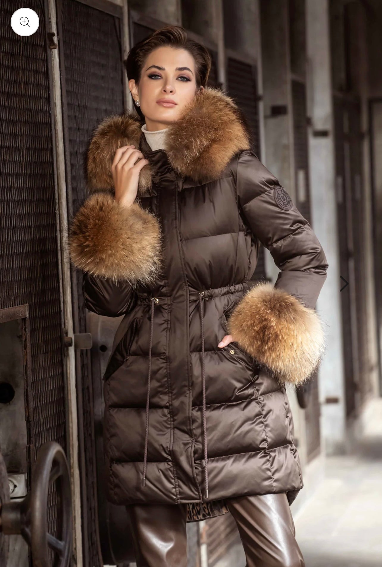 Kispo Chocolate com Pêlo Natural