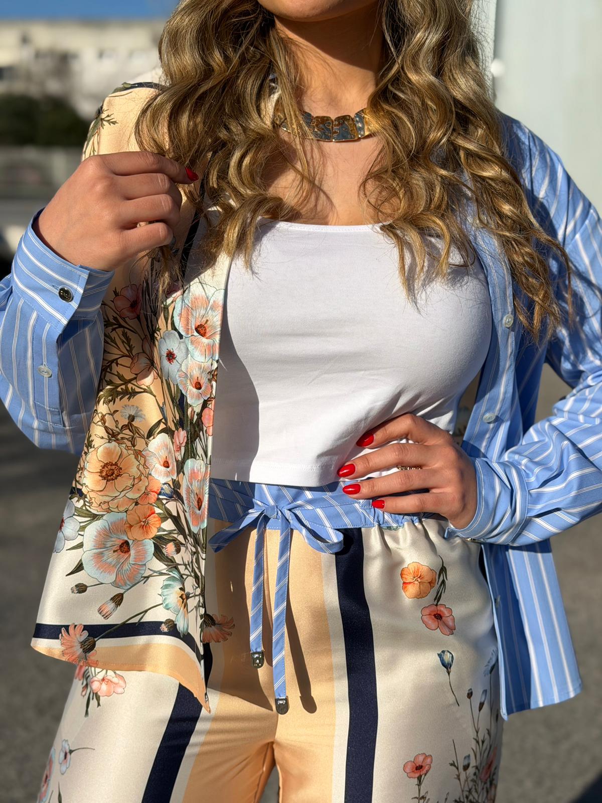 Calça Fluida Floral