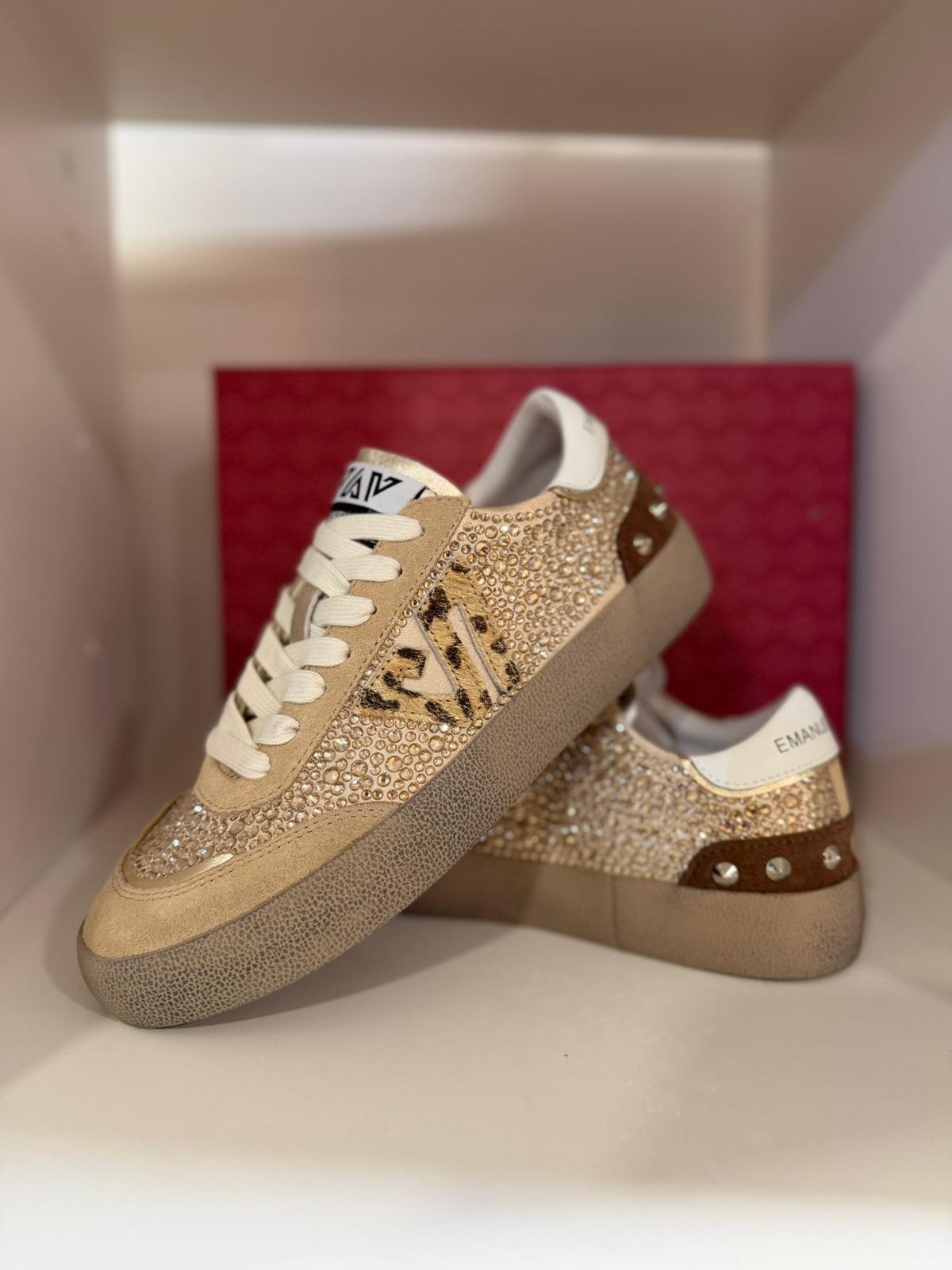 Ténis Wild Sparkle Nude