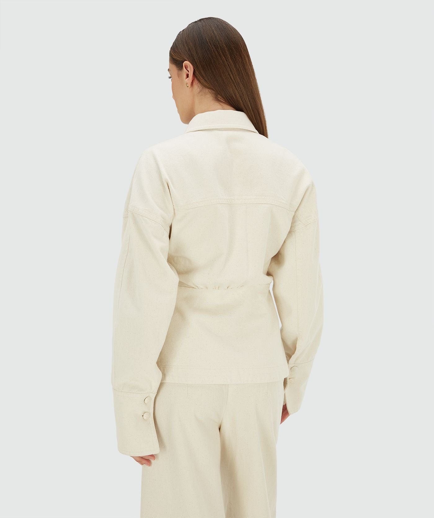 Blusa ajustada MICAH - cru