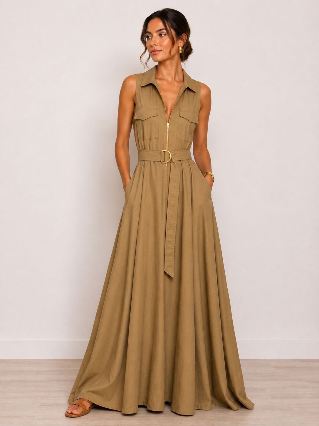 Vestido Safari