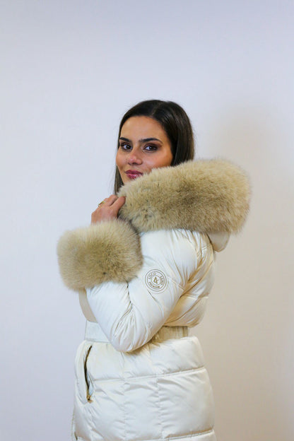 Kispo Branco com Pêlo Natural