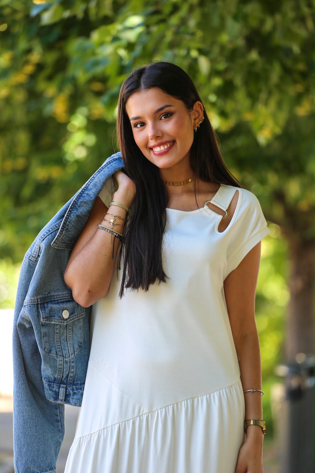 Vestido Comprido LIU JO Branco