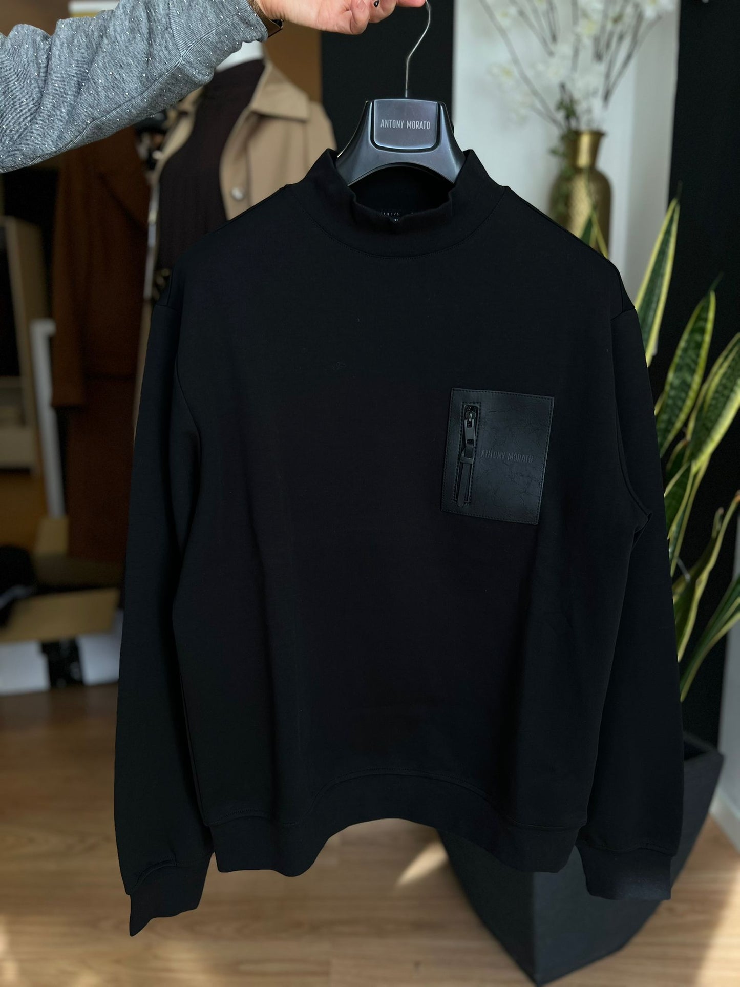 Sweatshirt Antony Morato – Preto