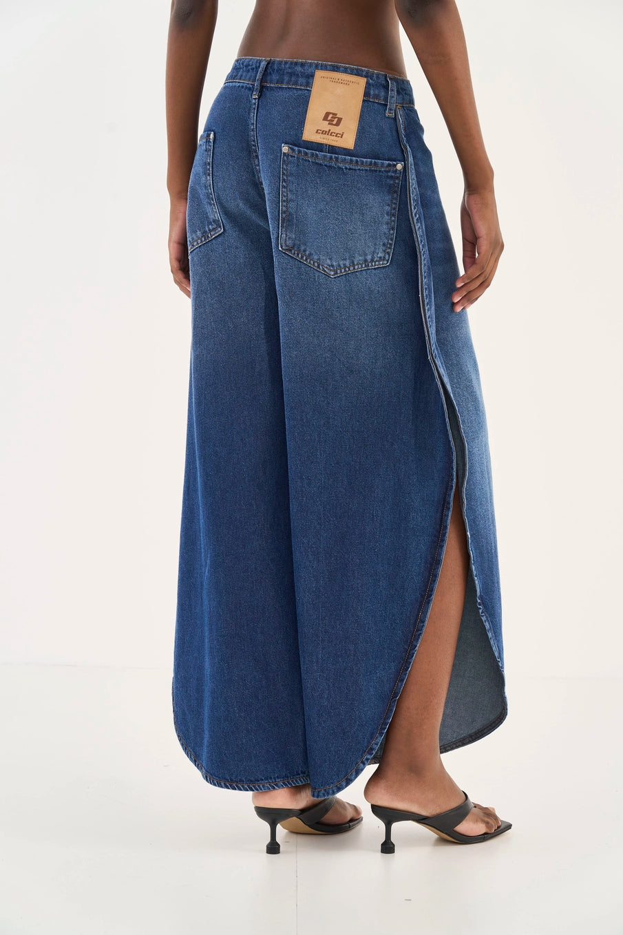 Calça Jeans Wide Leg