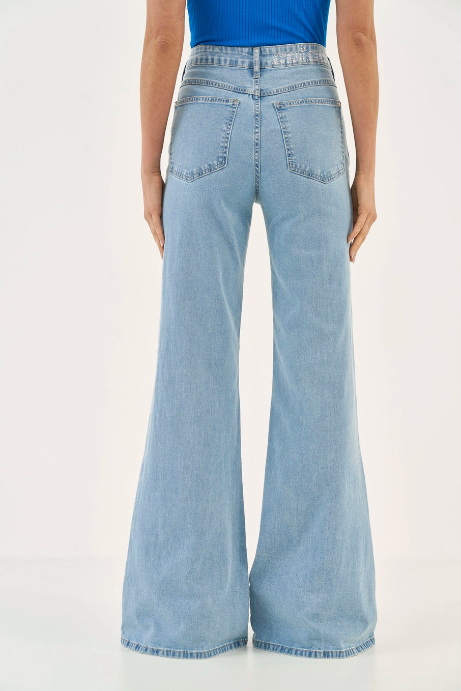 Calça Jeans Flare