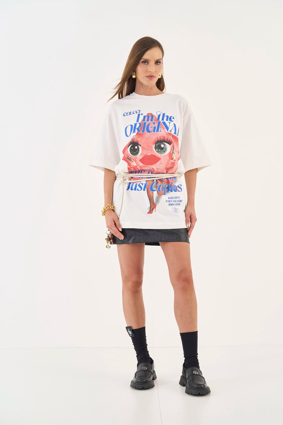 T-Shirt Oversized Estampada