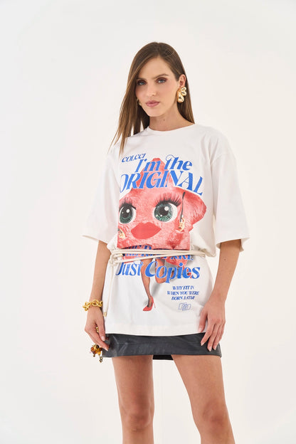 T-Shirt Oversized Estampada