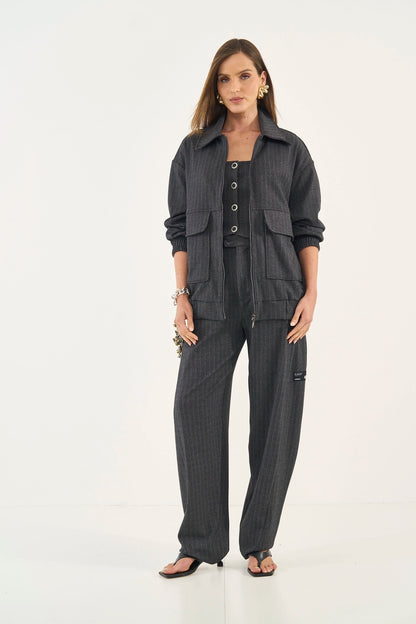 Calça Colcci Wide Leg Alfaiataria
