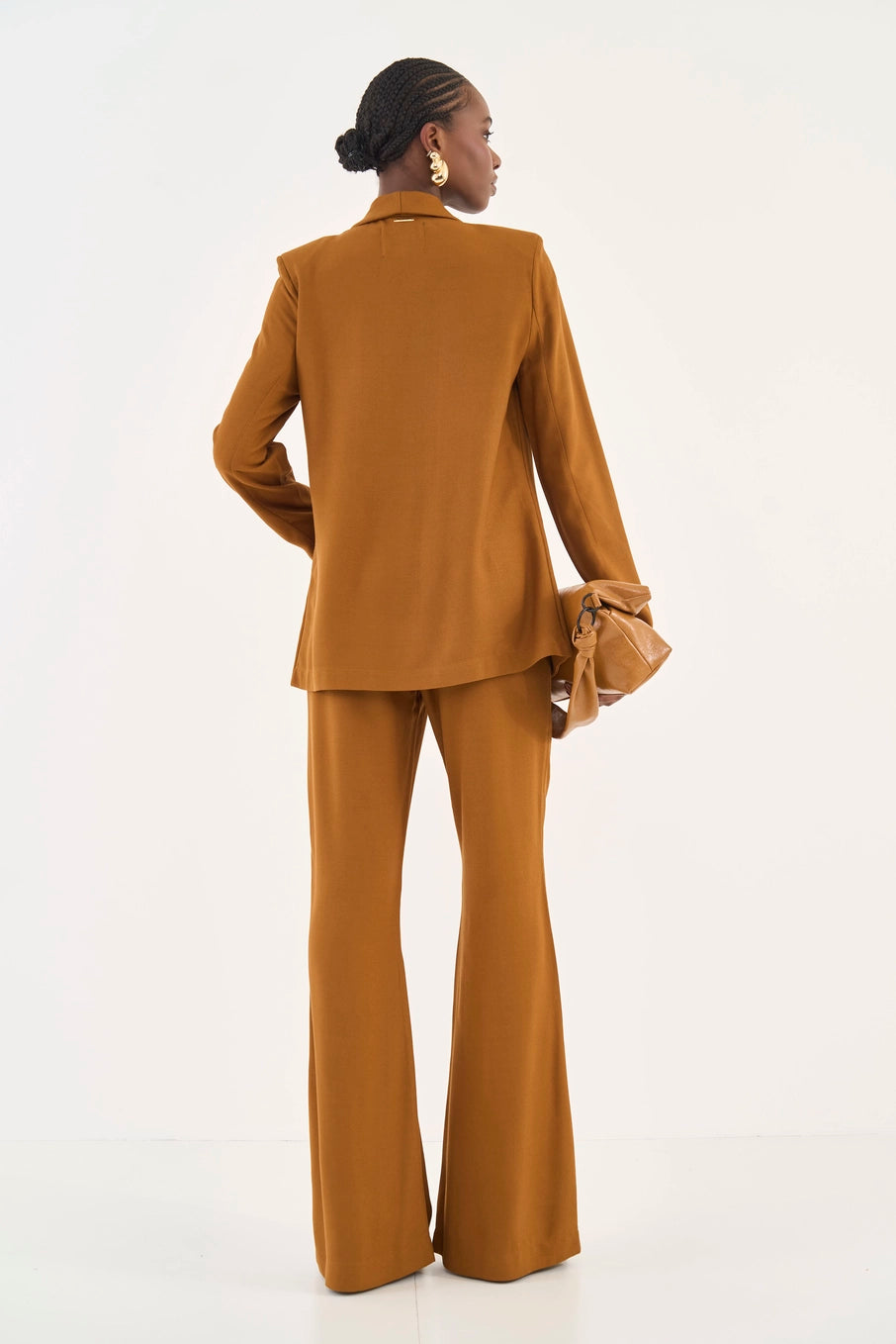 Conjunto Alfaiataria Colcci Blazer & Calça Flare