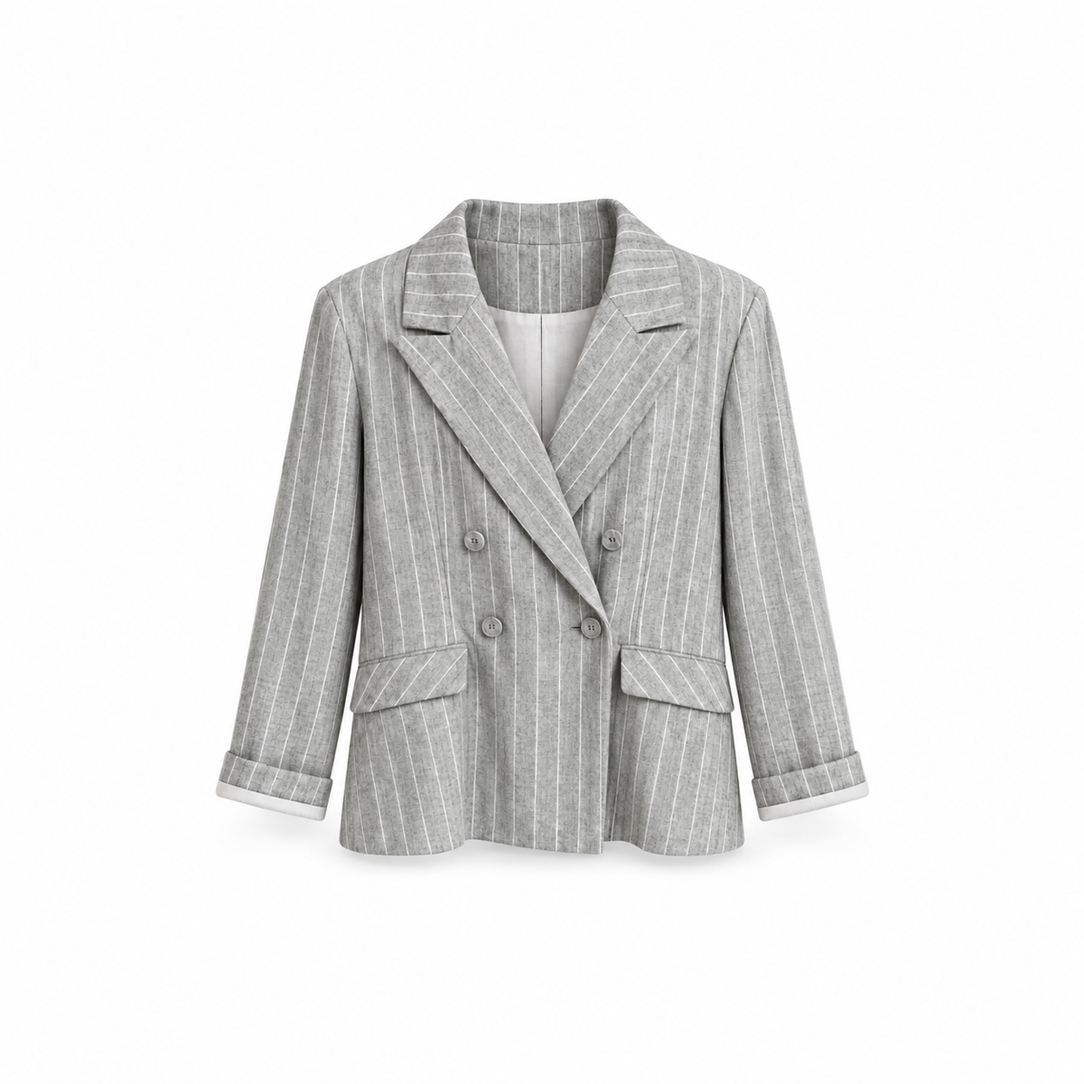 Conjunto Blazer & Calção Risca Fina
