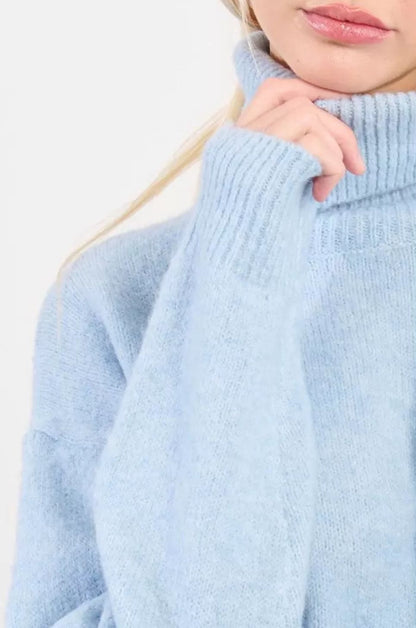 Camisola de gola alta oversized