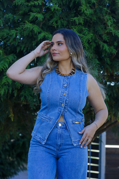 Conjunto Jeans Elegance