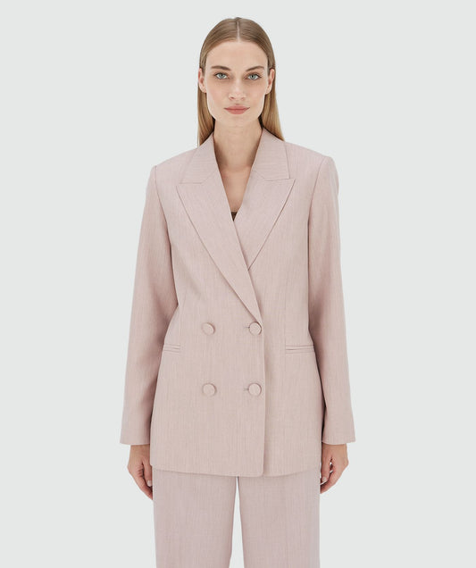Blazer DILLEN de corte reto