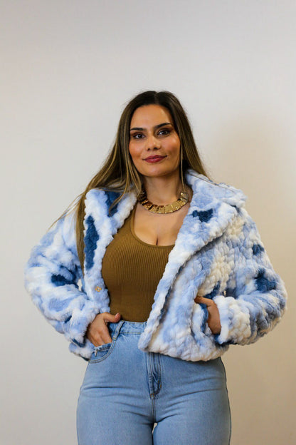 ✨ CASACO TEDDY SKY — O toque mais fofinho do teu inverno