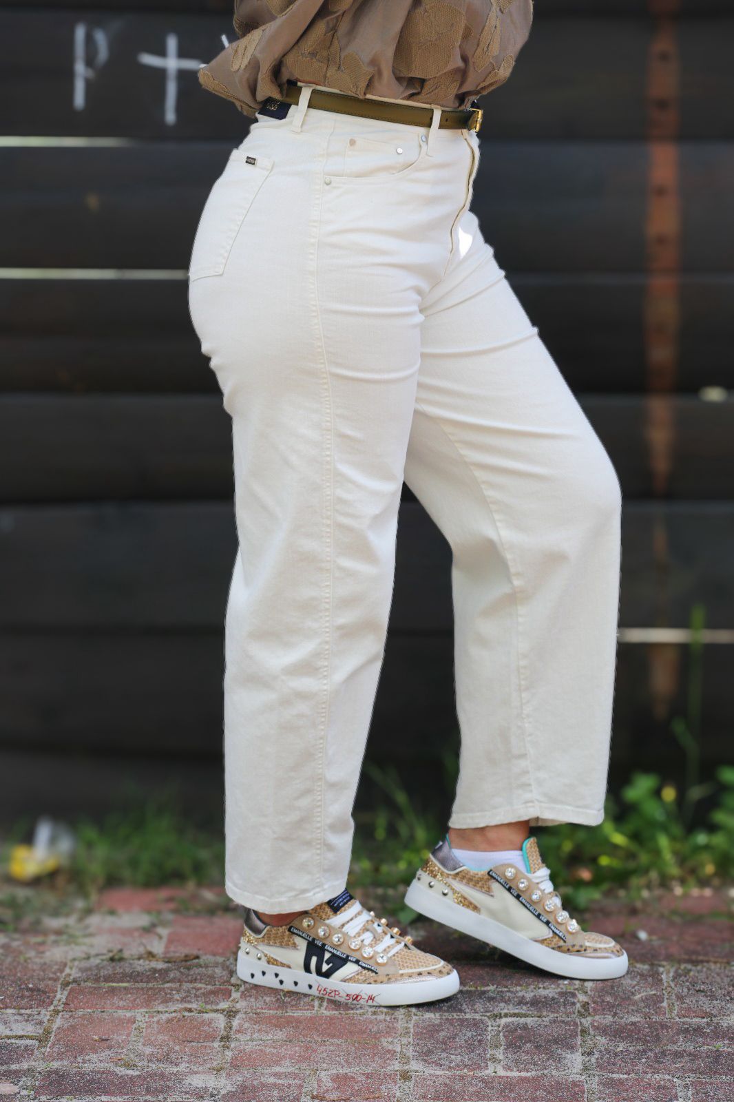 Calça de Ganga Baggy Cru