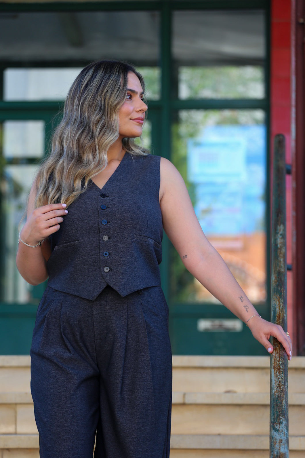 Conjunto Cinza Urbano
