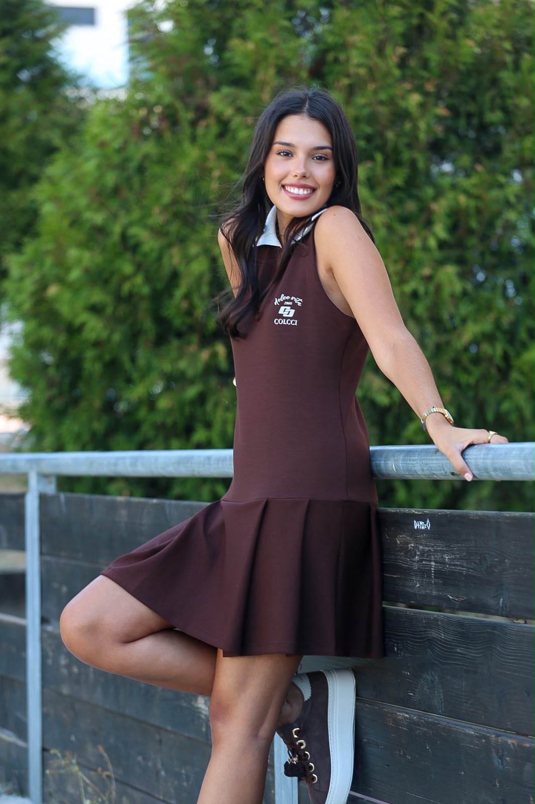 Vestido Curto Polo Colcci