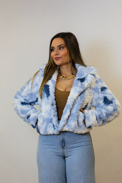 ✨ CASACO TEDDY SKY — O toque mais fofinho do teu inverno