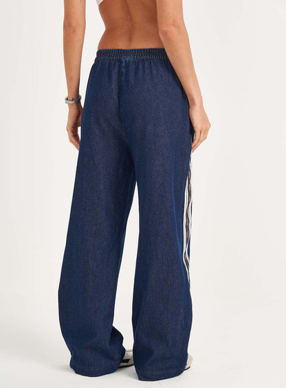 Conjunto de ganga com calça e casaco