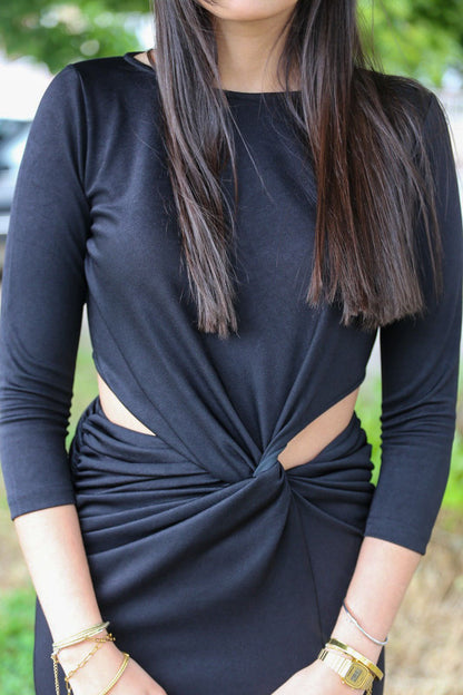 Vestido Longo com Brilho Subtil