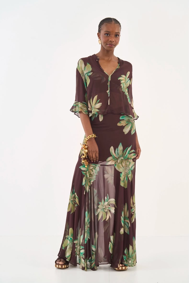 Conjunto 3 Peças Floral