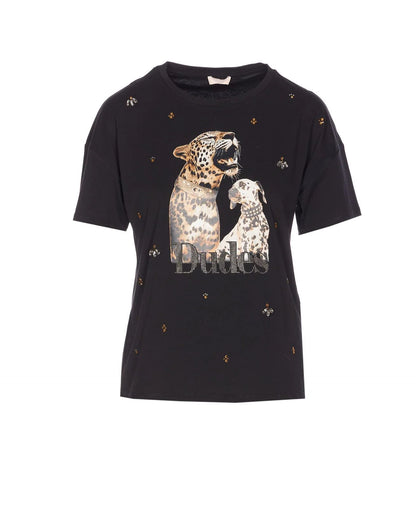 T-shirt Preta