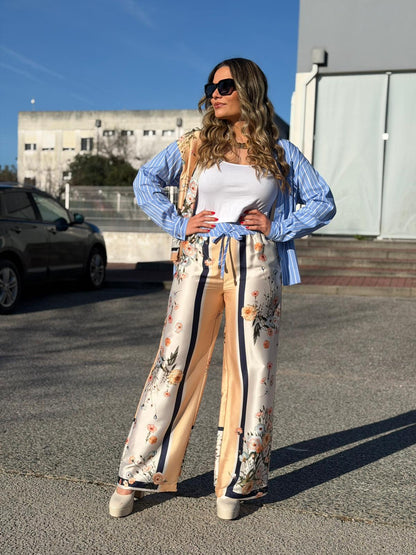 Calça Fluida Floral
