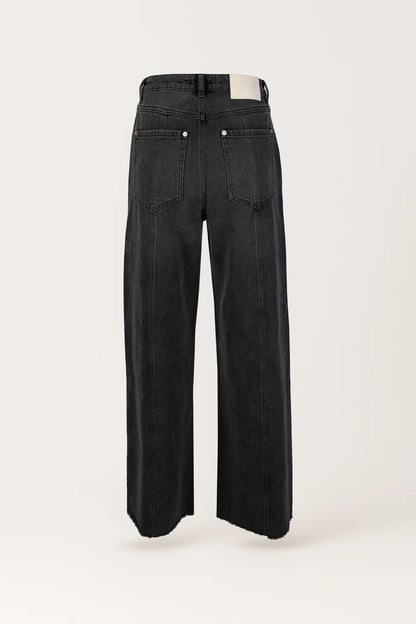 Jeans Wide Leg Cintura Subida