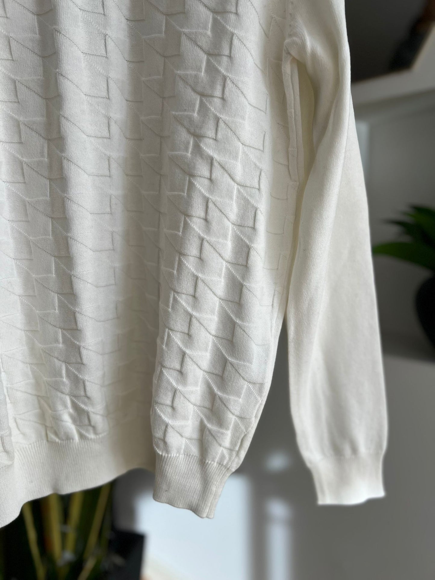 Camisola Antony Morato – Malha Texturada (Branco)