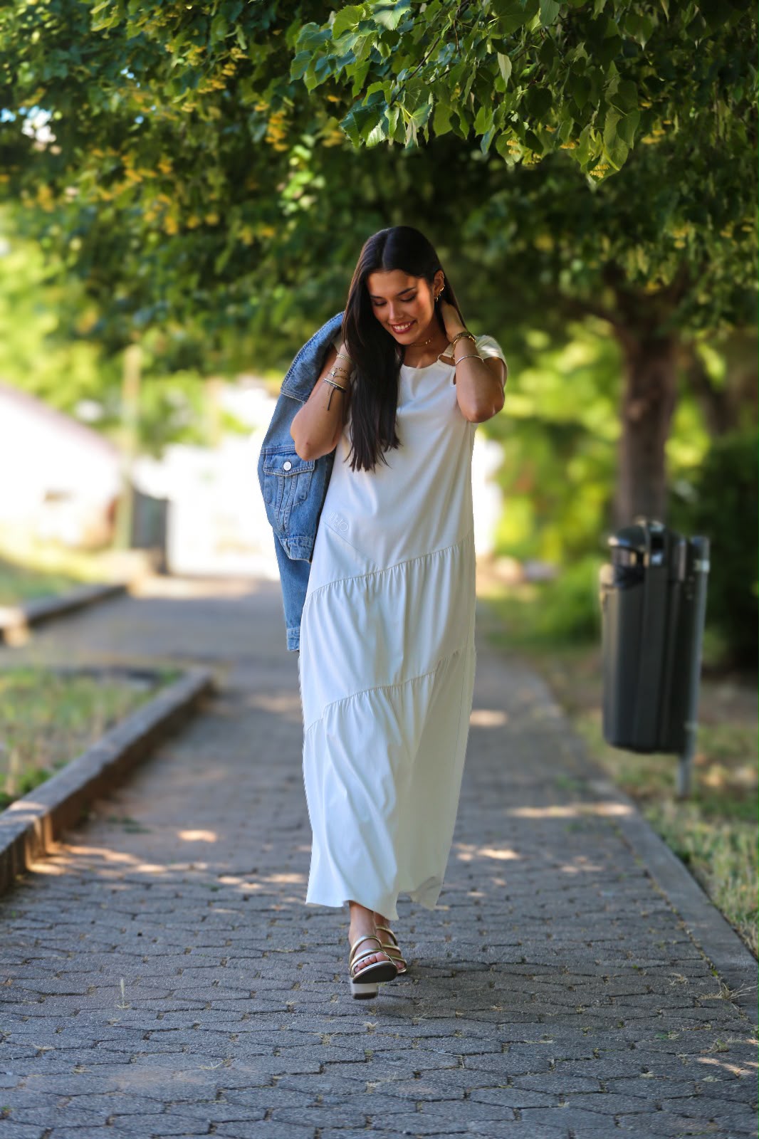 Vestido Comprido LIU JO Branco